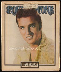 9s095 ROLLING STONE magazine September 22, 1977 Elvis Presley's Funeral in Memphis!