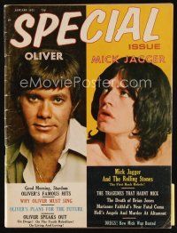 9s101 SPECIAL magazine January 1971 incredible articles about Rolling Stones' Mick Jagger!