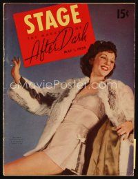 9s102 STAGE magazine May 1, 1939 c/u of sexy Mary Martin in Leave It To Me by Gray-O'Reilly!
