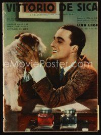 9s135 VITTORIO DE SICA Italian magazine Feb 1934 when he was an actor, before he was a director!
