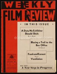 9s209 WEEKLY FILM REVIEW exhibitor magazine Apr 27, 1933 King Kong comes close to all-time record!