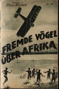 9s274 FREMDE VOGEL UBER AFRIKA Austrian program '32 German WWI fighter pilot Ernst Udet in Africa!