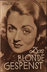 9s302 TOPPER Austrian program '38 different images of pretty Constance Bennett & Cary Grant!