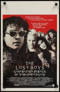 9t709 LOST BOYS Belgian '87 teen vampire Kiefer Sutherland, directed by Joel Schumacher!
