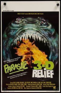 9t744 PARASITE Belgian '82 directed by Charles Band, the first futuristic monster movie in 3-D!