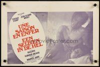 9t771 SEASON IN HELL Belgian '70 Una stagione all'inferno, Terence Stamp & sexy Florinda Bolkan!