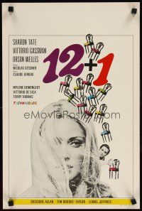 9t790 TWELVE CHAIRS Belgian '69 Sharon Tate, Orson Welles, the original version!