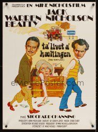 9t409 FORTUNE Danish '75 Jack Nicholson & Warren Beatty are not as smart as the Three Stooges!