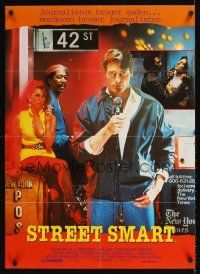 9t460 STREET SMART Danish '87 Christopher Reeve, Kathy Baker, pimp Morgan Freeman!
