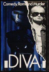 9t165 DIVA English 1sh '81 Jean Jacques Beineix, Frederic Andrei, a new kind of French New Wave!
