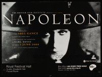 9t172 NAPOLEON English double crown R00 Albert Dieudonne as Napoleon Bonaparte, Abel Gance!