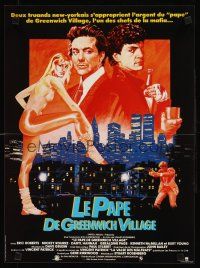 9t553 POPE OF GREENWICH VILLAGE French 15x21 '84 Eric Roberts, Mickey Rourke, sexy Daryl Hannah!