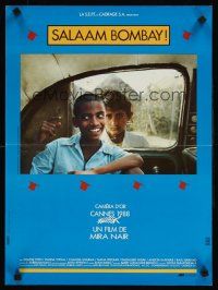 9t557 SALAAM BOMBAY French 15x21 '88 directed by Mira Nair, close up of young Shafiq Syed!