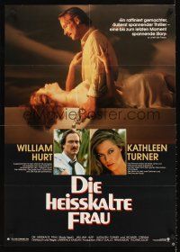 9t048 BODY HEAT German R80s different images of sexy Kathleen Turner & William Hurt!