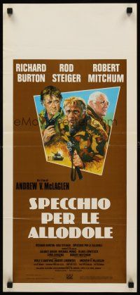 9t315 BREAKTHROUGH Italian locandina '79 Andrew McLaglen directed, Richard Burton & Robert Mitchum!