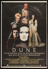 9t243 DUNE Spanish '84 David Lynch sci-fi epic, Kyle MacLachlan, Sting, Silvana Mangano!