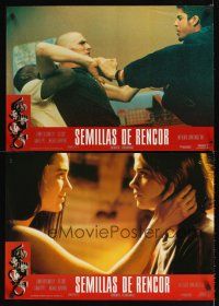 9t264 HIGHER LEARNING set of 2 Spanish 18x26s '95 Kristy Swanson, Rappaport, Jennifer Connelly!