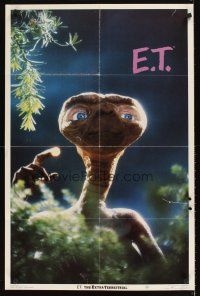 9w288 E.T. THE EXTRA TERRESTRIAL commercial poster '82 Steven Spielberg classic!