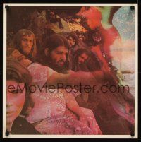 9w048 CANNED HEAT 20x20 music poster '60s wacky psychedelic image of band!