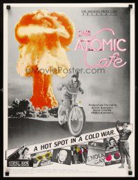 9w377 ATOMIC CAFE special 18x24 '82 great colorful nuclear bomb explosion image!