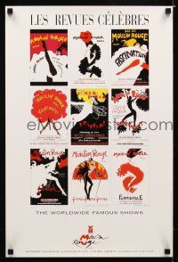 9w080 BAL DU MOULIN ROUGE French advertising poster '00s wonderful poster art by Rene Gruau!
