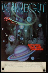 9w381 BETWEEN TIME & TIMBUKTU New Line Cinema special 11x17 '72 Vonnegut, Doug Johnson art