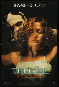 9w319 CELL special 24x36 '00 Jennifer Lopez enters the mind of a killer, cool sci-fi fantasy image!