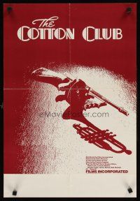 9w389 COTTON CLUB special 17x25 '84 Francis Ford Coppola, Richard Gere, tommy gun!