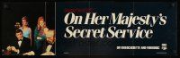 9w341 ON HER MAJESTY'S SECRET SERVICE video special 11x36 R83 George Lazenby's appearance as Bond!