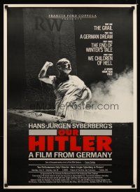 9w446 OUR HITLER special 21x29 '80 Hans-Jurgen Syberberg, great image of der Fuhrer!
