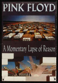 9w061 PINK FLOYD A MOMENTARY LAPSE OF REASON Canadian commercial poster '85 rock 'n' roll!