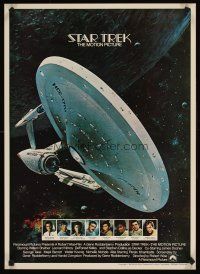 9w472 STAR TREK special 19x26 '79 William Shatner, Leonard Nimoy, art of Enterprise!