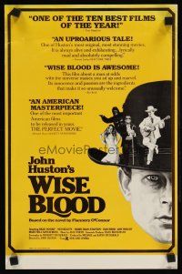 9w483 WISE BLOOD special 11x17 '79 John Huston, Brad Dourif, Ned Beatty, Harry Dean Stanton!
