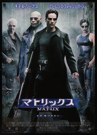 9x296 MATRIX Japanese '99 Keanu Reeves, Carrie-Anne Moss, Laurence Fishburne, Wachowski Bros!