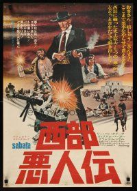 9x376 SABATA Japanese '70 Lee Van Cleef, the man with gunsight eyes comes to kill!
