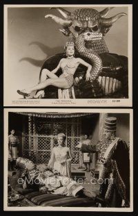 9y980 PRODIGAL 2 8x10 stills '55 sexiest Lana Turner in sexy outfits, Louis Calhern!