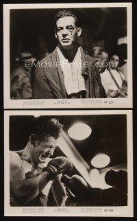 9y984 SET-UP 2 8x10 stills '49 boxer Robert Ryan refuses to take a dive, directed by Robert Wise!