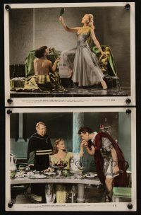 9y432 SALOME 2 color 8x10 stills '53 Charles Laughton, sexy Rita Hayworth, Stewart Granger
