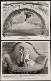 9y641 ARISTOCATS 6 8x10 stills R87 Walt Disney feline jazz musical cartoon, great images!