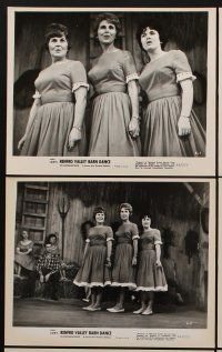 9y474 RENFRO VALLEY BARN DANCE 14 8x10 stills '66 great images of country western music performers!