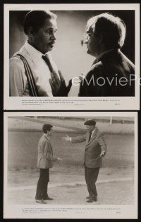 9y892 ROUND MIDNIGHT 3 8x10 stills '86 candid of director Bertrand Tavernier with Dexter Gordon!