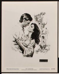 9y776 SANDPIPER 4 8x10 stills '65 Elizabeth Taylor & Richard Burton, cool artwork!