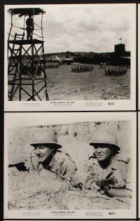 9y475 SEVEN AGAINST THE SUN 14 8x10 stills '66 mission of a lost patrol trapped by the enemy!