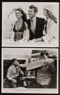 9y781 SPY WHO LOVED ME 4 8x10 stills '77 Roger Moore as James Bond, Caroline Munro, Richard Kiel