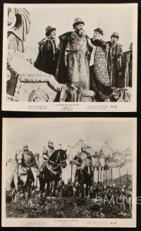 9y709 SWORD & THE DRAGON 5 8x10 stills '60 cool images from Russian medieval epic, in Vitamotion!