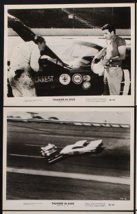 9y589 THUNDER IN DIXIE 8 8x10 stills '64 Harry Millard, cool images of crashing cars on race track!