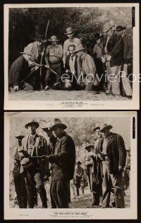 9y919 TRUE STORY OF JESSE JAMES 3 8x10 stills '57 directed by Nicholas Ray!