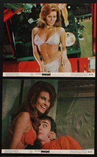 9y145 BEDAZZLED 8 color 8x10 stills '68 three images of sexy Raquel Welch as Lust, Dudley Moore