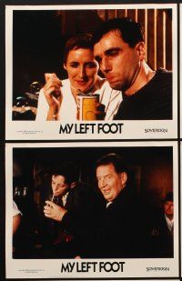 9y289 MY LEFT FOOT 8 color 8x10 stills '89 Daniel Day-Lewis as Christy Brown, Brenda Fricker