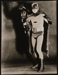9y643 BATMAN 6 deluxe English 8x10 stills '66 Adam West, Burt Ward & Burgess Meredith in costume!